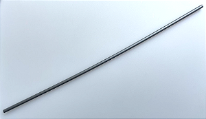 Mangueira Rígida 3mm D. 29L / 23.2cm Flat Silver