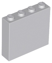 Tijolo 1x4x3 - Cinza Claro