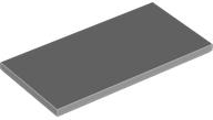 Placa Lisa 4x8 Cinza Clara