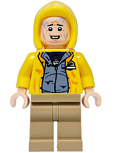 Minifigura Lego Jurassic Park - Dennis Nedry
