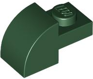 Inclinação Curva 2 x 1 com Pino Rebaixado Verde Escura