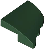 Cunha 2x2x2/3 Esquerda Verde Escura