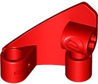 Painel Curvo #10 3x3 Cônico Lado Direito Vermelho