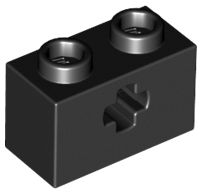 Tijolo Technic 1x2 com dois furos Bege - TECLINC