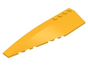 Cunha 12 x 3 Esquerda Laranja Brilhante