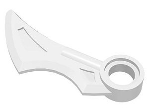 Asa 1x4 com Furo de Pino Branco