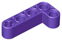 Viga L 2x4 Roxa