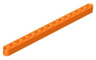 Viga 1x15 Laranja