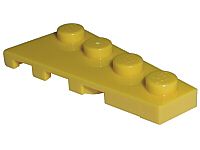 Placa 4x2 Direita Amarela