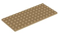 Placa 6x14 Bege Escura