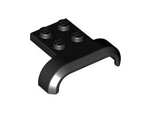 Para-lamas 4x3x1 Preto