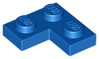 Placa 2x2 Canto Azul