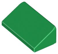 Placa Inclinada 30 1x2x 2/3 Verde