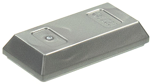 Lingote Cinza Prateado