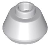 Cone 1 1/2 x 1 1/2 x 2/3 Cinza Claro