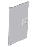 Porta 1x4x6 com maçaneta Cinza Clara