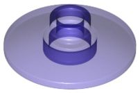 Disco 2x2 invertido - Radar Violeta translúcido