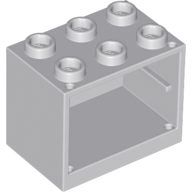 Armário 2x3x2 Cinza Claro