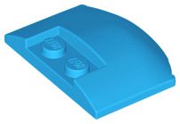 Placa em Cunha 3x4x2/3 dark azure