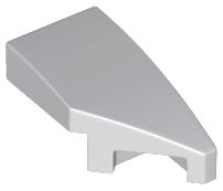 Cunha 1x2 com encaixe direita Cinza Claro