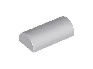 Inclinação Curva Dupla 2x4 Cinza Claro