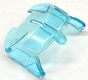 Vidro para fuselagem de aeronaves curvado para frente 6x8