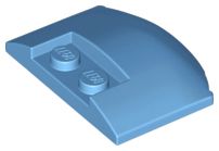 Placa em Cunha 3x4x2/3 Medium Blue