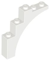 Tijolo em Arco 1x5x4 Branco
