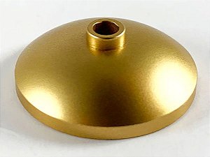 Disco 3x3 Invertido (Radar) Dourado Metálico