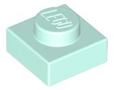Placa 1x1 Light Aqua