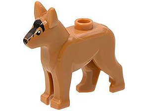 Cão pastor alemão Marrom Nougat