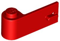 Porta 1x3x1 esquerda Vermelha