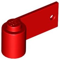 Porta 1x3x1 direita vermelha