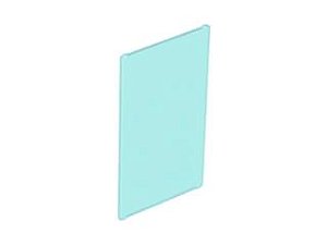 Vidro para janela 1x4x6 Translúcido azul claro