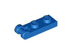 Placa Modificada 1x2 com Alça na Extremidade Azul