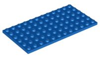 Placa 6x12 Azul