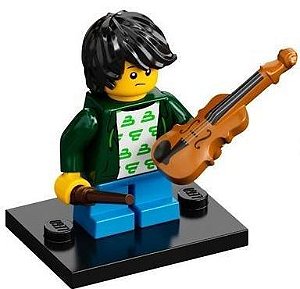 Minifigura Lego Série 21 -  Garoto Violonista