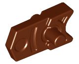 Mini Lançador de Projéteis Trigger para Arma Marrom