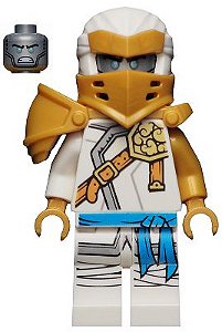 Minifigura Lego Ninjago - Zane Hero