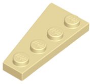Placa 4x2 Direita Bege