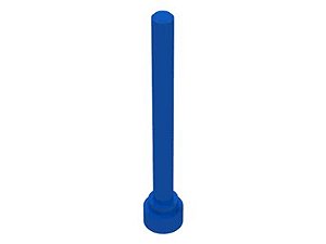Antena 1x4 - Flat Top Azul