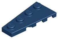 Placa 4x2 esquerda Azul Escura