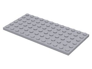 Placa 6x12 Cinza Clara