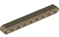 Viga 1x9 bege escura