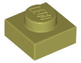 Placa 1x1 Oliver Green