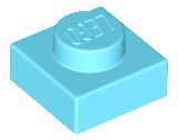 Placa 1x1 Medium Azure