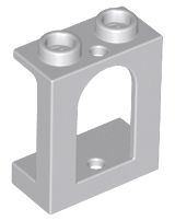 Janela de Castelo 1x2x2 Cinza Clara