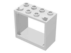 Moldura para Janela 2x4x3 Branca