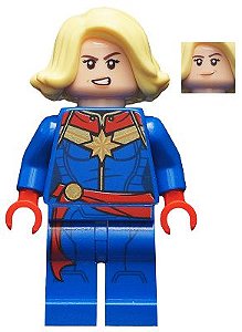Minifigura Os Vingadores - Capitã Marvel