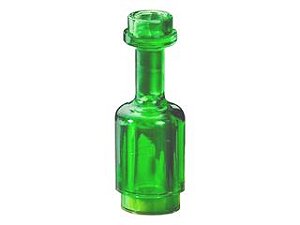 Garrafa Translúcida Verde
